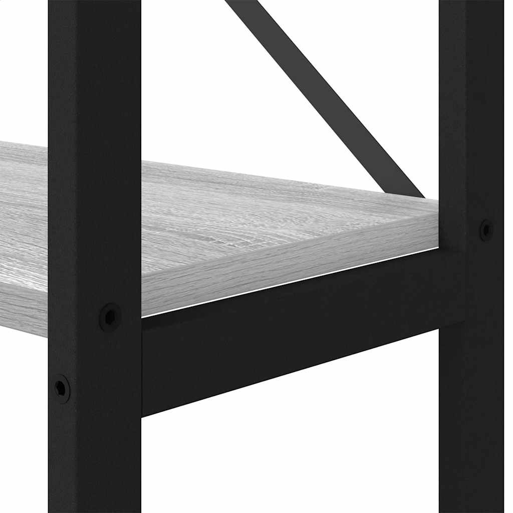 Bookcase Grey sonoma 40 x 30 x 153 cm Engineered wood